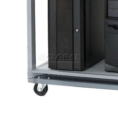 Global Industrial Caster Base 48 Inch For LAN Workstation 651326